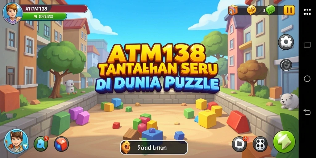 Tampilan menarik dari gameplay puzzle di ATM138.