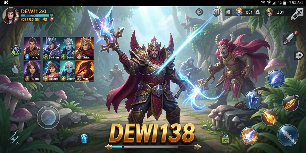 Tampilan gameplay menarik dari DEWI138 dengan grafik yang menakjubkan.