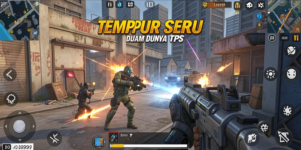 Tampilan gameplay seru DS99 dengan aksi yang mendebarkan.