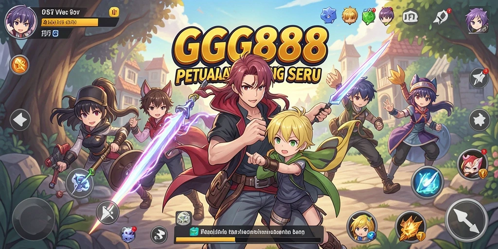 Tampilan seru dari gameplay GGG888 yang penuh aksi.