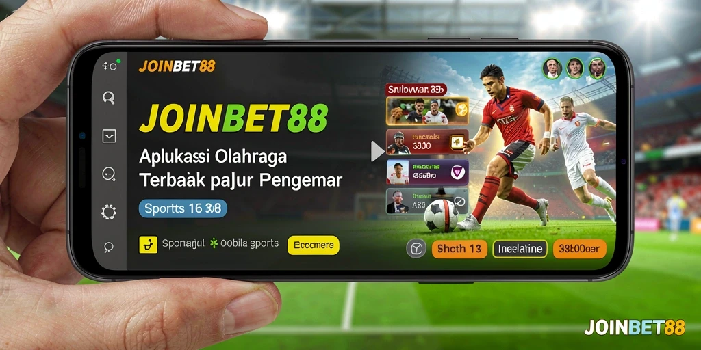 Screenshot utama JOINBET88 menampilkan antarmuka dan gameplay olahraga yang menarik.