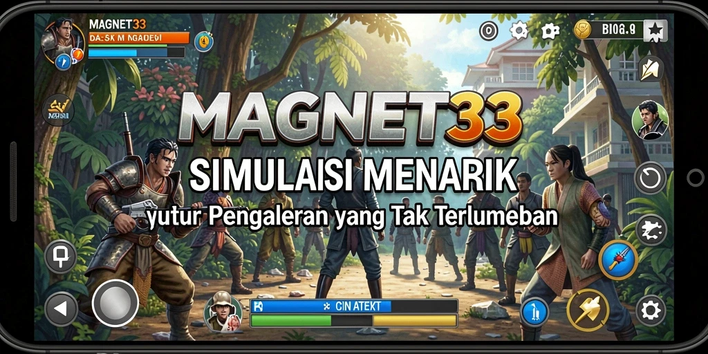 Tampilan gameplay menarik dalam MAGNET33 yang memukau.