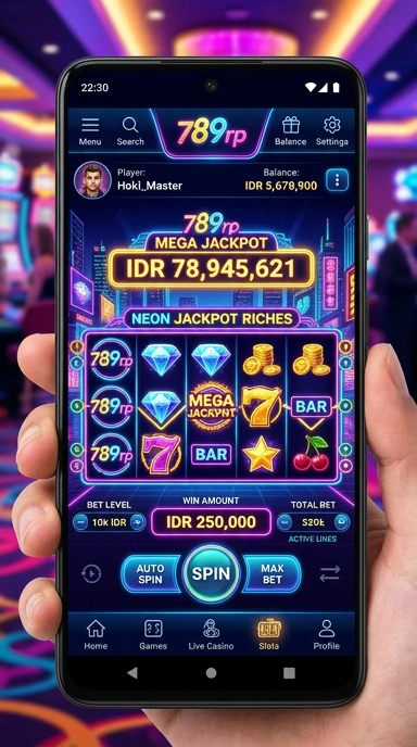 Screenshot aplikasi 789rp dengan tampilan antarmuka yang menarik.